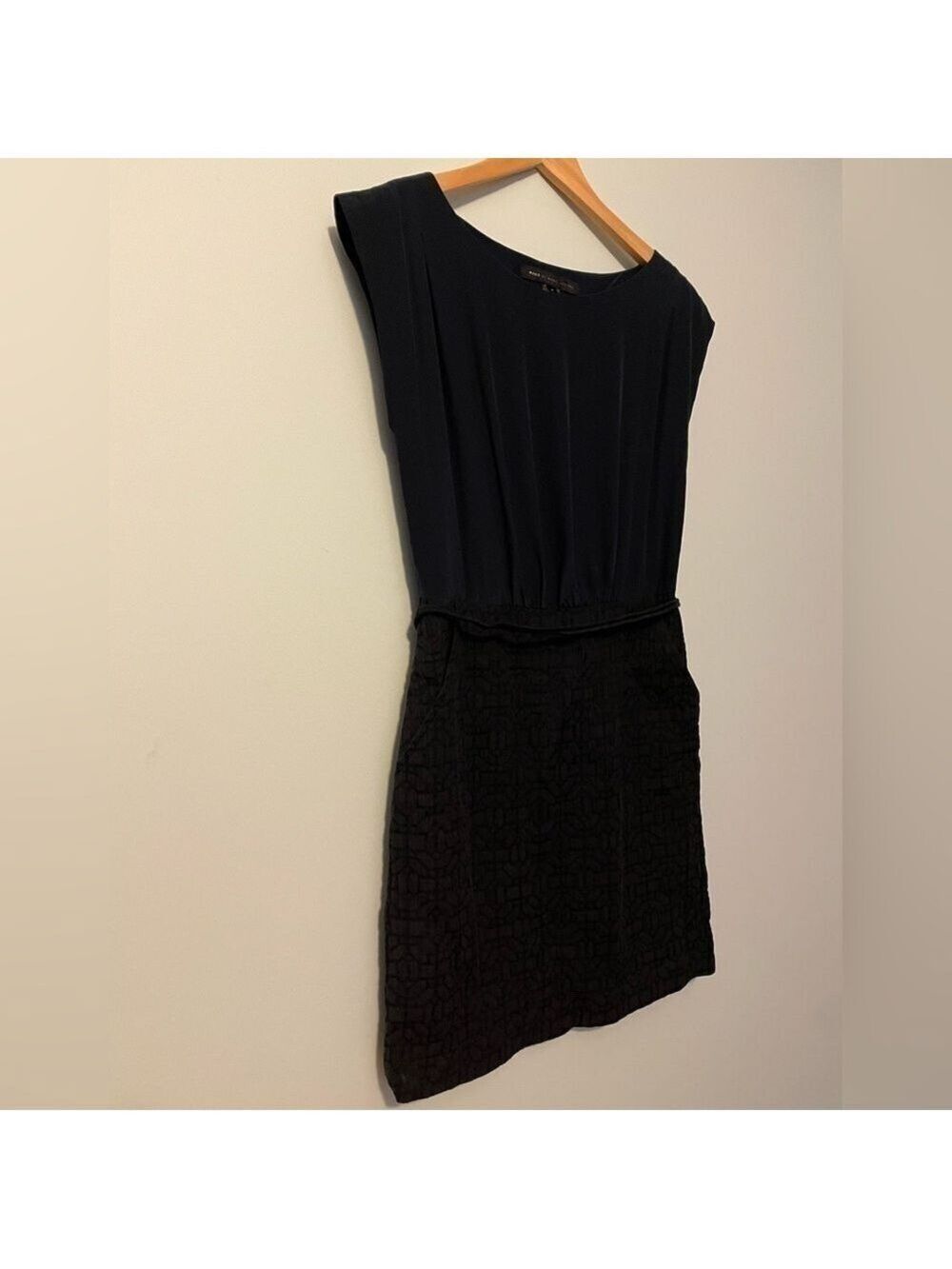 Marc by Marc Jacobs Dress Navy & Black Size 4 - Picture 5 of 12